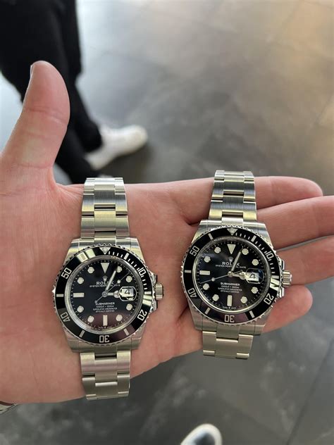 Comparison: Rolex Submariner 126610 VSF vs. Gen : .